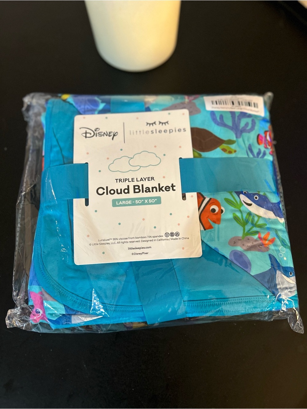 Disney Little Sleepies Triple-Layer Cloud Blanket Finding Nemo